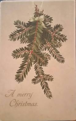 Vintage Christmas Card 1