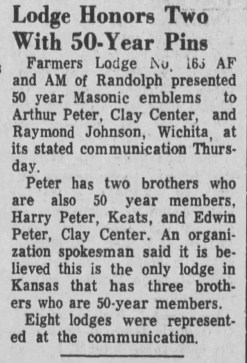 Harry Peter Farmers Lodge