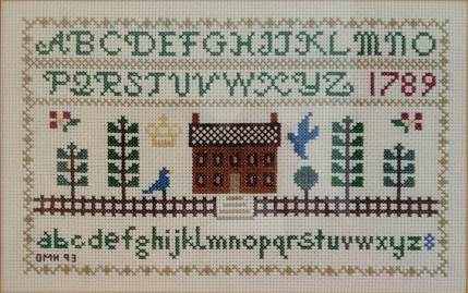 Cross-stitch Sampler